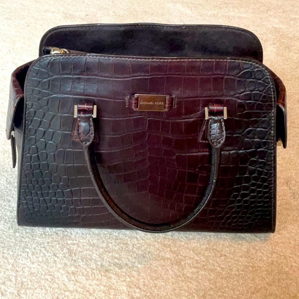 Michael Kors Emobossed leather tote